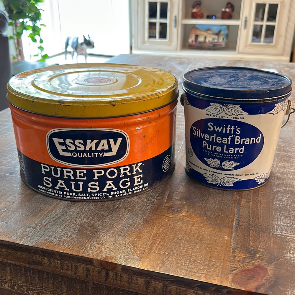 Neat antique/vintage tins